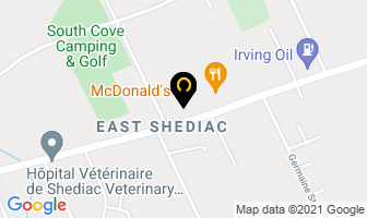 Mcdonald's in Shediac map