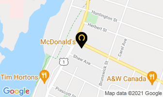 Mcdonald's in Yarmouth map