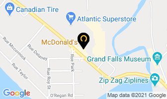 Mcdonald's in Grand-Sault map
