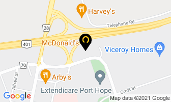Mcdonald's in Port Hope map