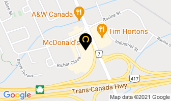 Mcdonald's in Casselman map