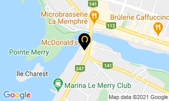Mcdonald's in Magog map