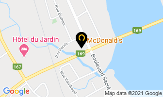 Mcdonald's in Saint-félicien map
