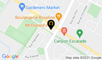 Mcdonald's in Thetford Mines map