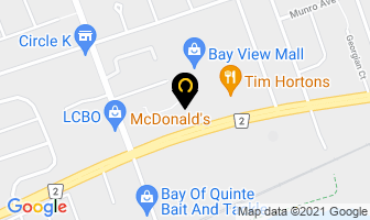 Mcdonald's in Magog map