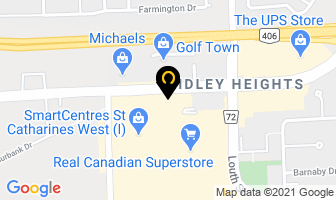 Mcdonald's in St. Catharines map