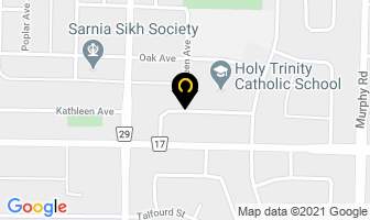 Mcfadden's Service Centre in Sarnia map