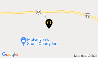 Mcfadyen's Stone Quarry in Huntsville map
