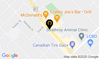 Mcfarlan Rowlands Insurance Brokers in Strathroy map