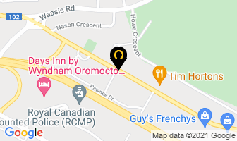 Mckay Blair in Oromocto map