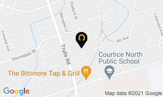 Mckenzie Bob Agencies in Courtice map