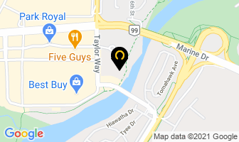 Mckenzie Funeral Services in West Vancouver map