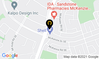 Mckenzie Lake Dental Inc in Calgary map
