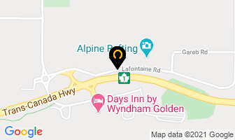 Mclaren Lodge in Golden map