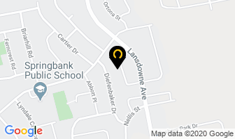 Mclean Alarm Systems in Woodstock map
