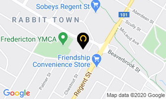 Mcmillan Dentistry in Fredericton map