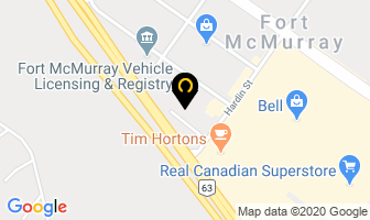 Mcmurray Inn in Fort McMurray map