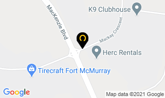 Mcmurray Relocation Services in Fort McMurray map