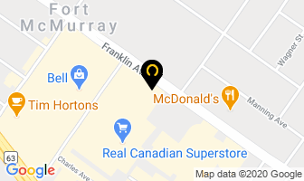 Mcmurray Tv Centre in Fort McMurray map