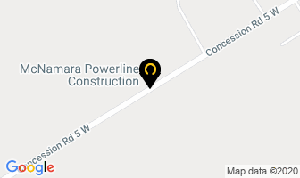 Mcnamara Powerline Construction Ltd in Tiny map
