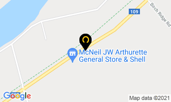 Mcneil J W Arthurette General Store in Perth-andover map