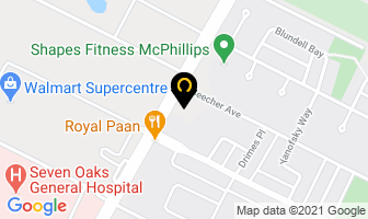 Mcphillips Toyota in Winnipeg map