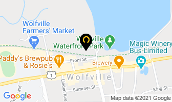 Mct Insurance in Wolfville map