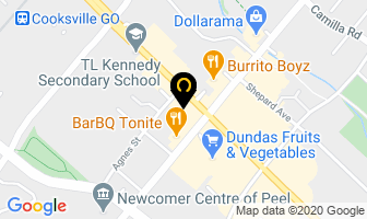 Mcv Professional Services in Mississauga map