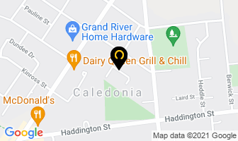 Mcvicar Lidy in Caledonia map