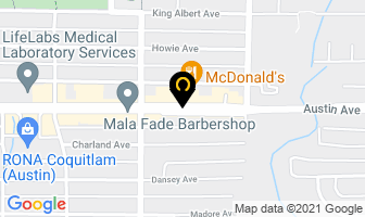 Me-N-Ed's Pizza Parloropen Coquitlam in Coquitlam map
