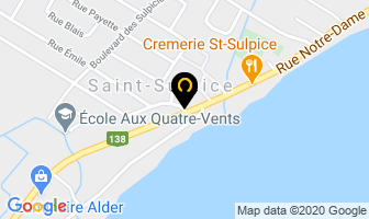 M&eacute;canique Alm in L'Assomption map