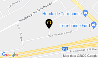 M&eacute;di-Secur Equipment in Terrebonne map
