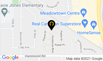 Meadow Highlands Mobile Home Co- Operative in Pitt Meadows map