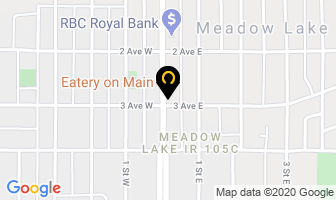 Meadow Lake Bakery Ltd in Meadow Lake map