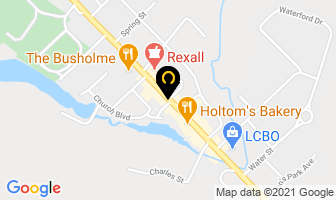 Meadowtowne Realty Erin Office in Ajax map