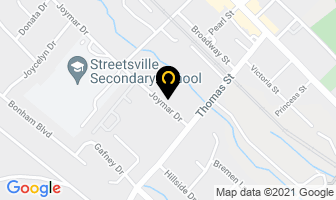 Meadowvale Collision Centre in Mississauga map