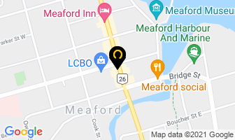 Meaford Convenience in Sutton West map