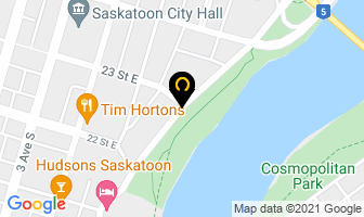 Medical Arts Cafeteria in Saskatoon map
