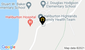 Medical Centre Elevator in Haliburton map