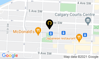 Medical Reception College Ltd in Calgary map