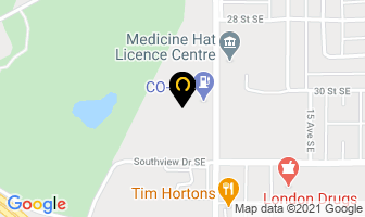 Medicine Hat Co-Op Ltd in Medicine Hat map