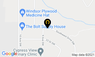Medicine Hat S P C A in Medicine Hat map