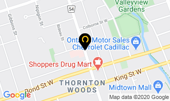 Medico Pharmacy in Oshawa map