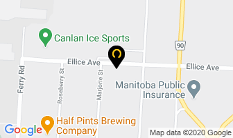 Meditek in Winnipeg map
