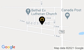 Medstead Library in Medstead map