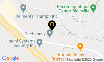 Medunik Canada in Blainville map