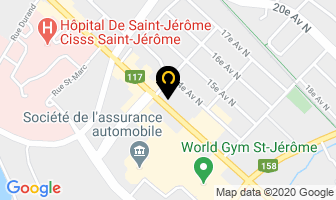 Medyrel Inc in Saint-Jérôme map