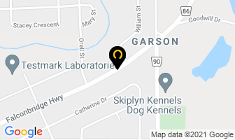 Mee Shee's in Garson map