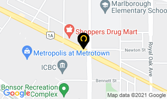 Mega Bright Financial in Burnaby map