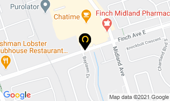 Mega Financial Services in Scarborough map